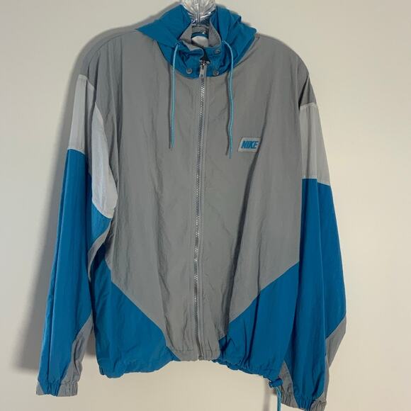Nike Vintage windbreaker Blue/Grey size medium - Picture 1 of 3